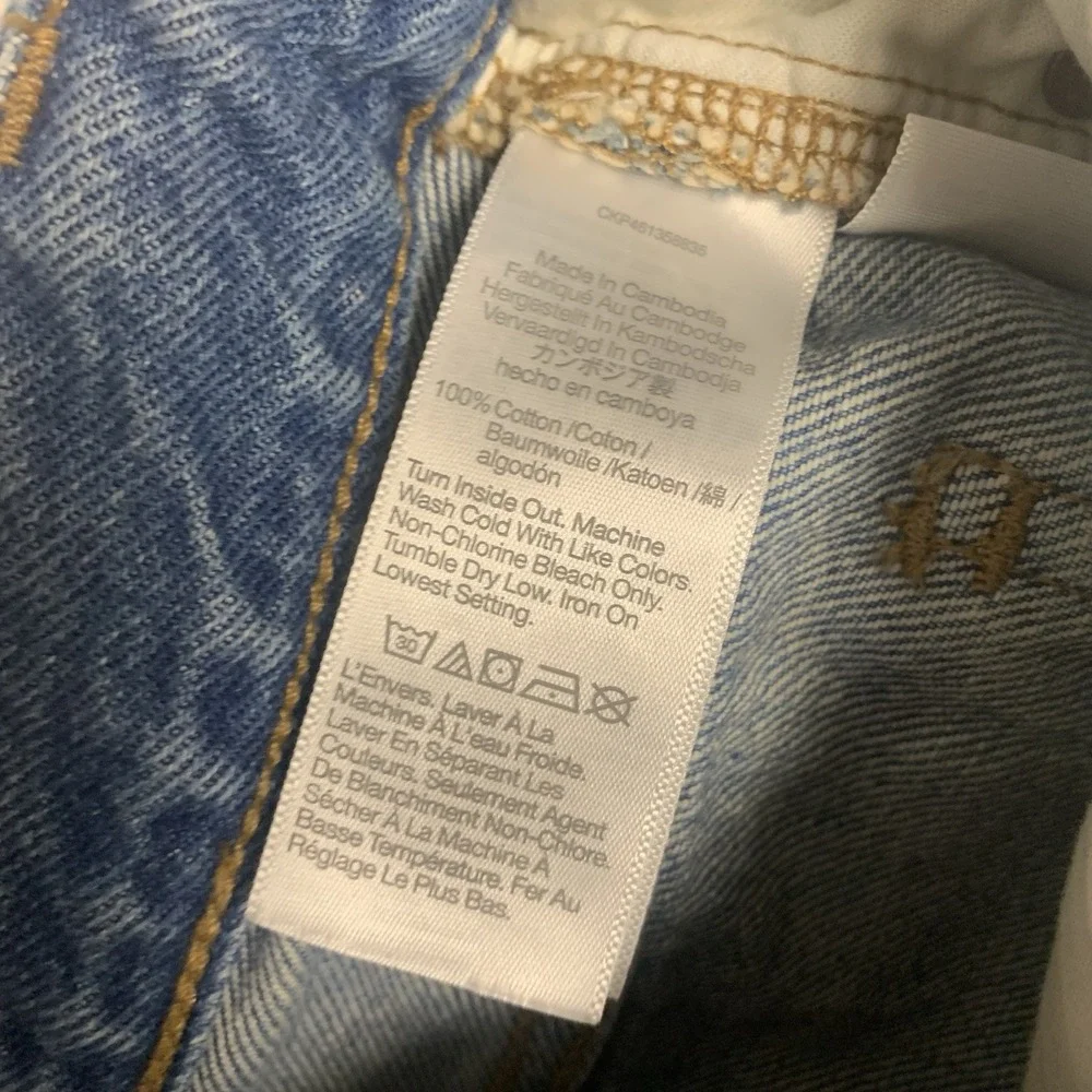 Madewell Short Womens 25‎ Relaxed Denim Distressed Blue Raw Hem Boho Cowgirl